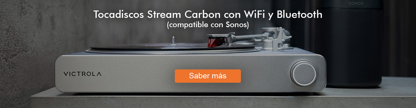 Tocadiscos Victrola Steam Carbon